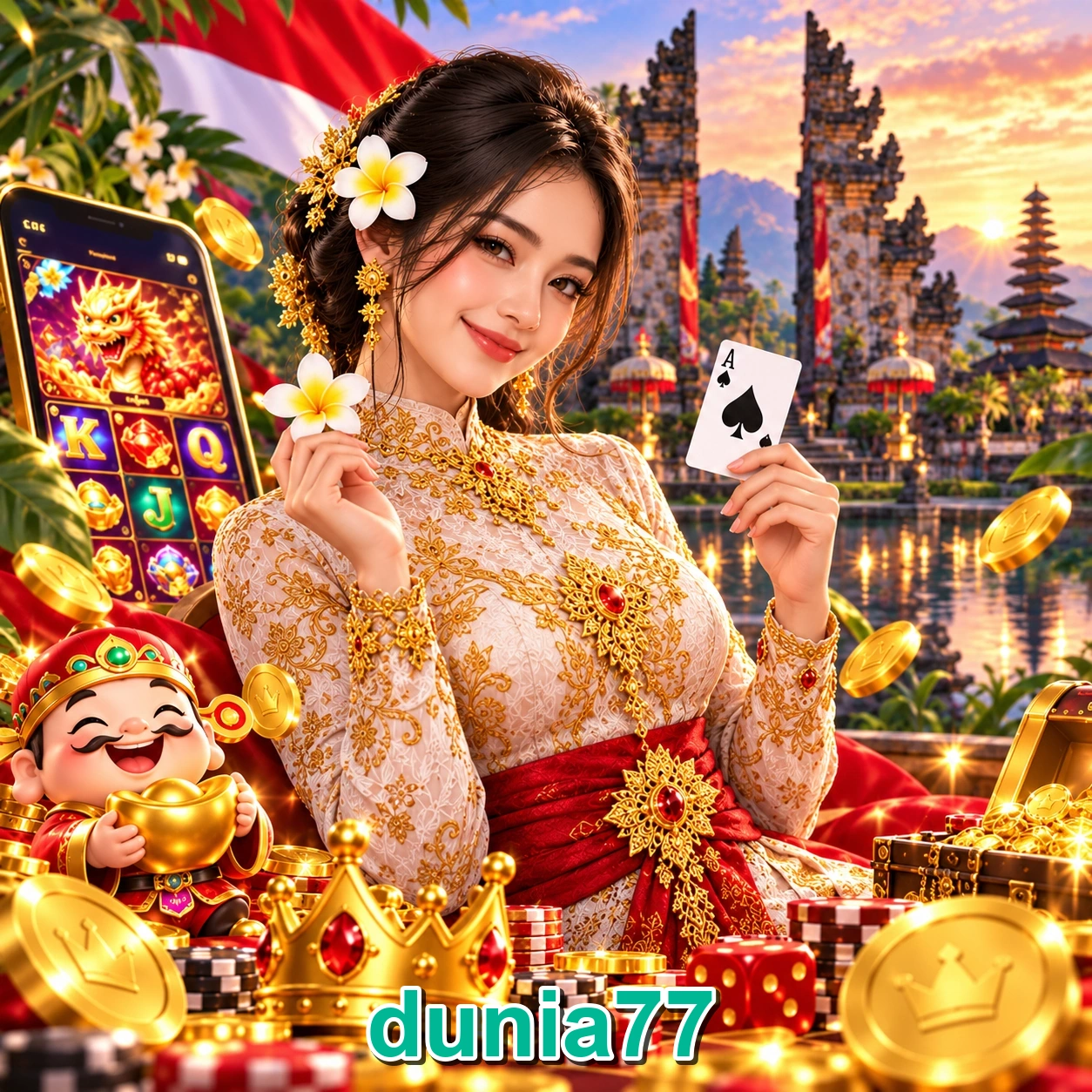 Screenshot 1 - dunia77 Home Screen
